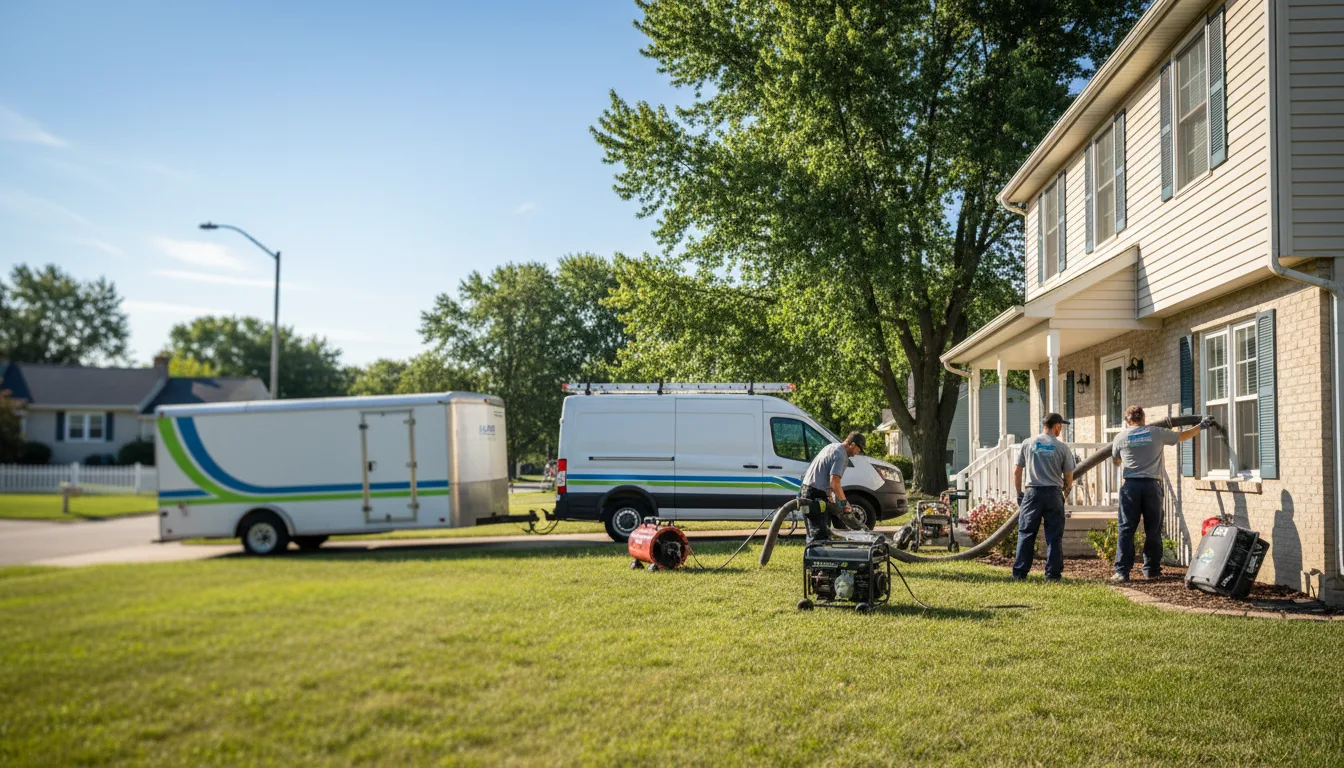 Flooded Basement Restoration And Cleanup With Repair in Hector, NY near me